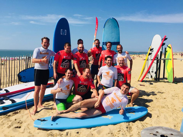 Anglet spirit surf-cours-groupe