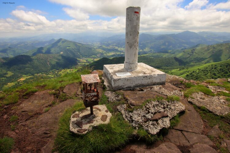 sommet pic d'iparla-jeff ruiz-randonnée Pays Basque