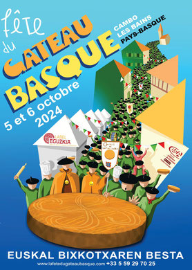 fête gâteau basque 2024