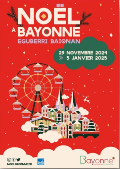 Noël Bayonne 2024-affiche