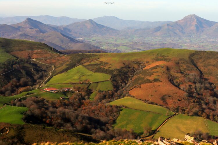 randonnée iguzki-vue sur la rhune