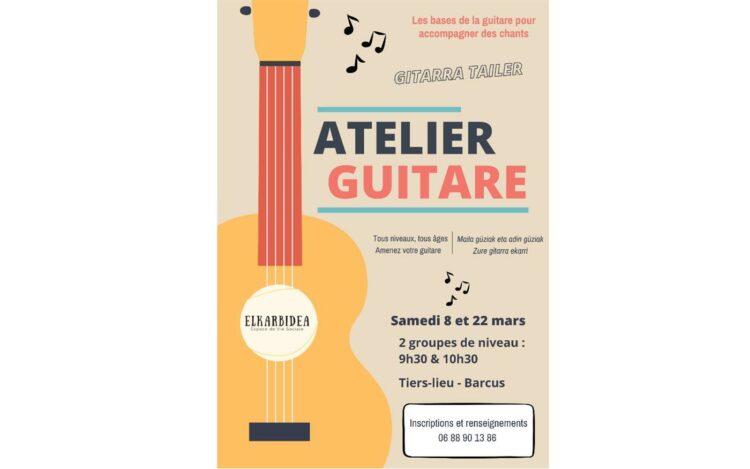 Atelier guitare - Que faire au Pays Basque